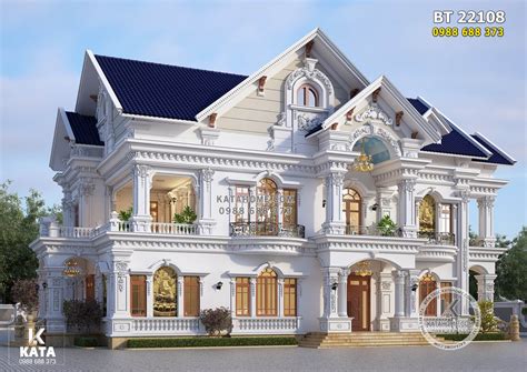 Tổng Hợp Hơn 83 Về Mẫu Nhà Biệt Thự Tân Cổ điển đẹp Mới Nhất Vn
