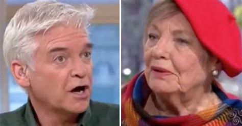 This Morning S Year Old Sex Blogger Brands Phillip Schofield Ageist Daily Star