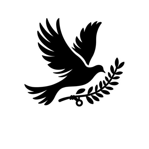 Premium Vector Dove Of Freedom Amp Peace