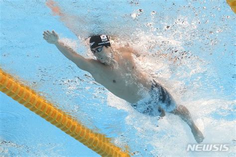 황선우 자유형 200m 금빛 역영세계선수권 3회 연속 메달 공감언론 뉴시스