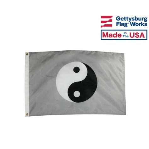 Yin And Yang Flag