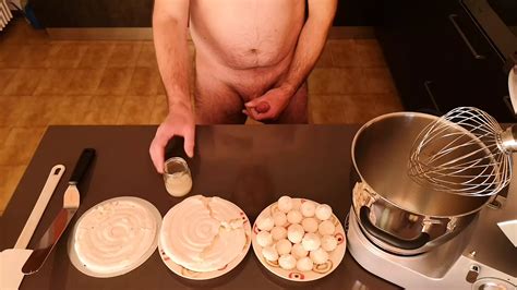 Cicci After Having Collected Grams Of Cum Prepares A Sperm Meringue Cake Gay Porn XHamster