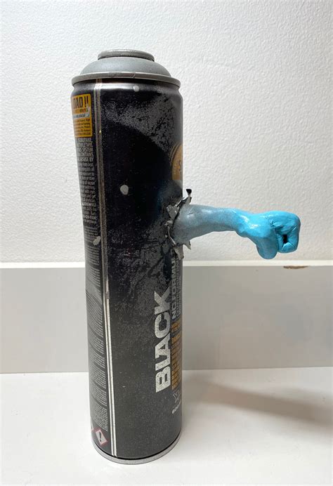 Custom Spray Can Character Sculpture Graffiti Street Art Etsy