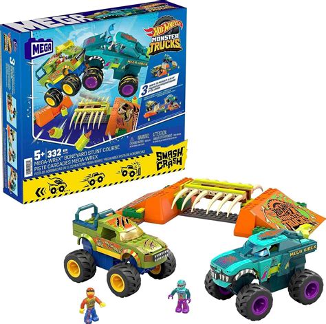 Hot Wheels Monster Trucks Smash Crash Ozone Bg