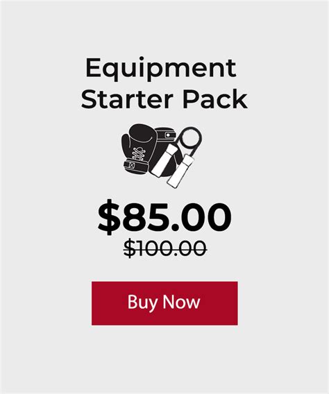 Starter Boxing Equipment Kit Kingsway Boxing