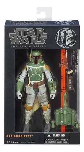 Boneco Star Wars Black Series Boba Fett Mandalorian Mercadolibre