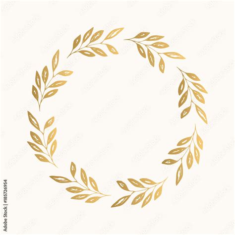 Gold Round Floral Border Transparent Png Clip Art Image Sexiz Pix