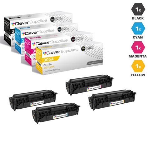 CS Compatible Replacement for HP Pro 400 Color M451dn Toner Cartridge ...