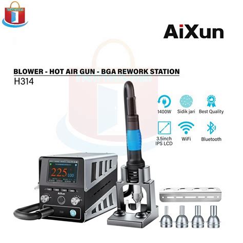 Jual Aixun H Blower Solder Uap Hot Air Gun Bga Rework Station W Smart Hot Air Gun Heating