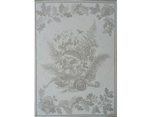 Полотенца жаккардовые - Полотенце жаккардовое "Грибы и желуди" Вид 1