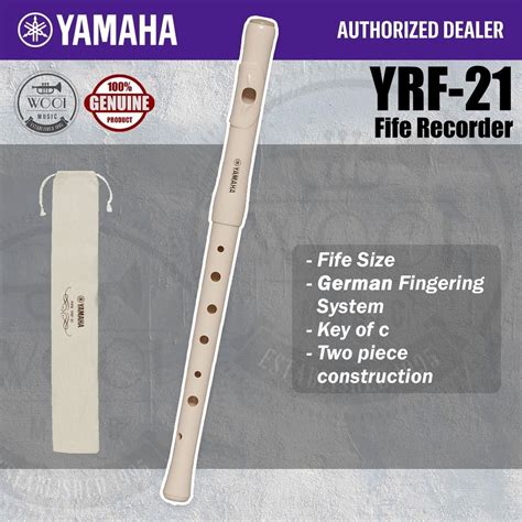 Yamaha YRF-21 Fife Recorder YRF21 Flute | Shopee Malaysia