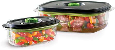 Foodsaver Preserve And Marinate Vacuum Containers 3 10 Cups