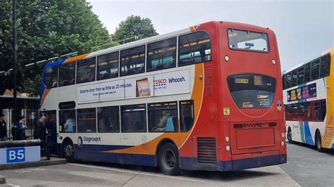 Onboard Stagecoach Bus 19030 ADL Enviro400 Route 8A SN56 AVW