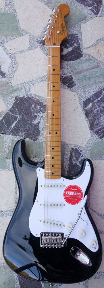 Squier Classic Vibe 50s Stratocaster, Black - jimmyegypt.com