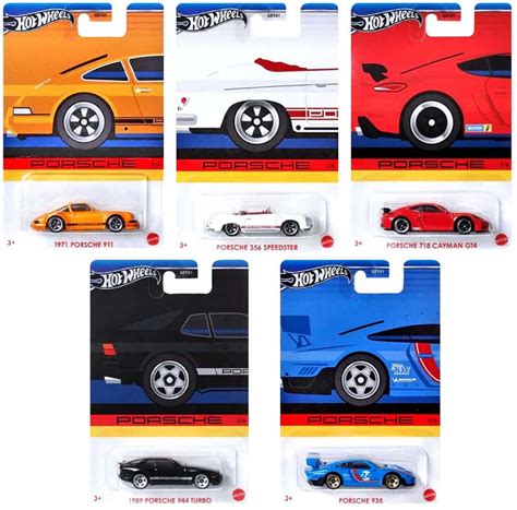 Hot Wheels Porsche Celebration Komplekt Mudelauto Ee