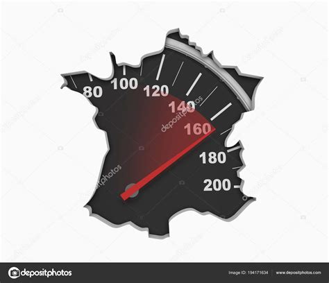 France Speedometer Map Stock Photo by ©iqoncept 194171634