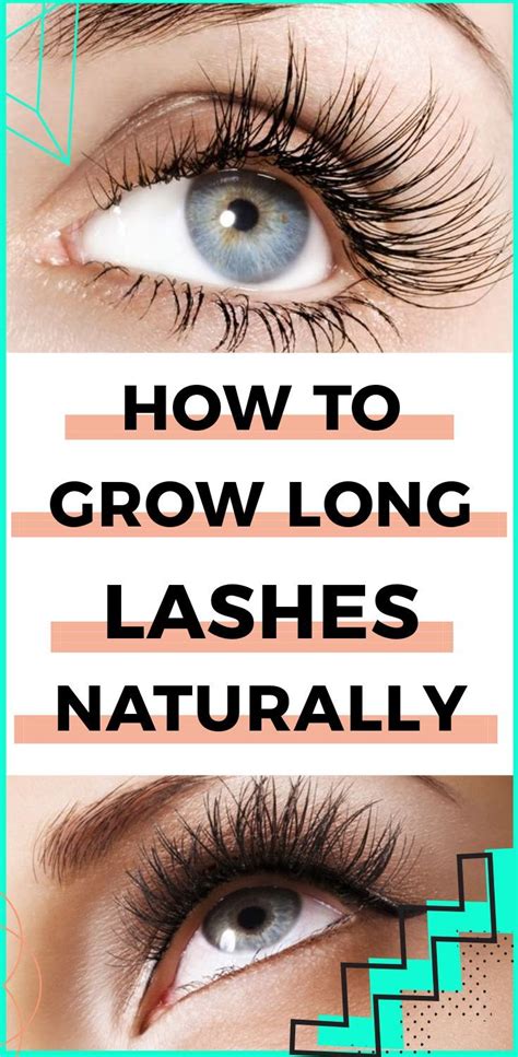 How To Grow Long Eyelashes Naturally No More Mascara Or Extensions