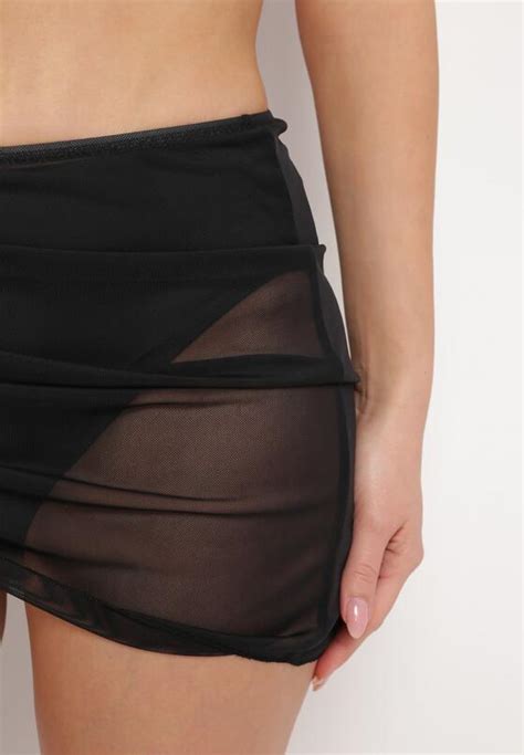 Czarne Bikini Z Dodatkow Sp Dniczk W Komplecie Fritella Born Be