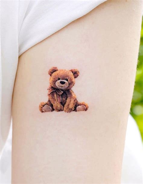 Baby Bear Tattoo, Teddy Bear Tattoos, Tattoo Mama, Mum Tattoo, Tattoo ...