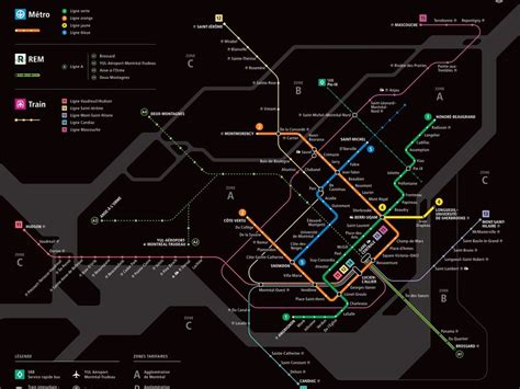 New design puts REM, bus rapid transit corridor on Montreal transit map ...