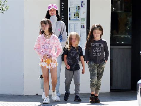 Megan Fox Takes Her 3 Sons To Get Ice Cream In Malibu: Photos