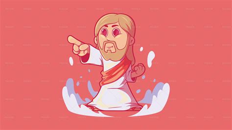 Jesus Illustration Graphics Motion Array