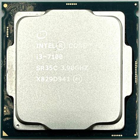 Процессор Intel Core i3 7-го поколения, OEM (без кулера), 2 яд., 3.9 ...