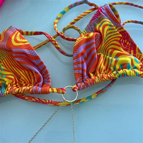 Bananhot Bikini With Built In Body Chain Never Depop