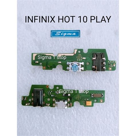 Jual Plug In Infinix Hot Play Connector Charge Pcb Board Papan Cas Konektor Shopee Indonesia