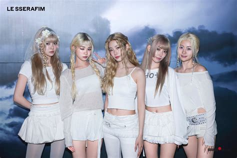 Le Sserafim Th Mini Album Hot Jacket Photo Sketch Kpopping