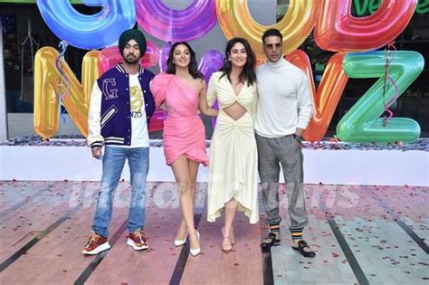 Akshay Kareena Kiara And Diljit Launch Good Newwz S Trailer