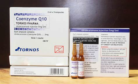 Coenzyme Q10 for injection 5mg/2ml_Tenas