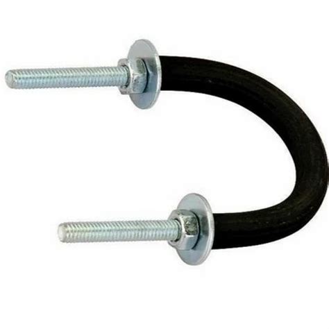 Rubber Insulated GI U Bolt With Nut And Washer Size 1 At Rs 22 Piece