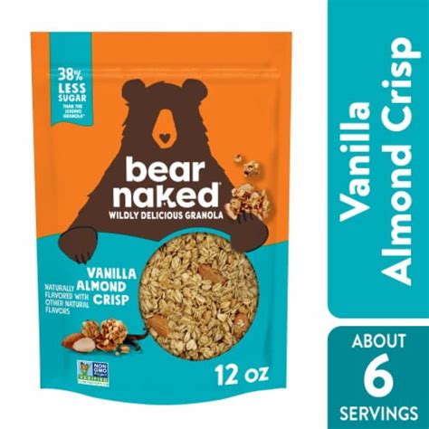 Bear Naked Vanilla Almond Crisp Granola 12 Oz Walmart