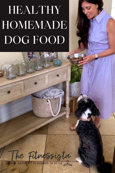 Healthy homemade dog food recipe - The Fitnessista