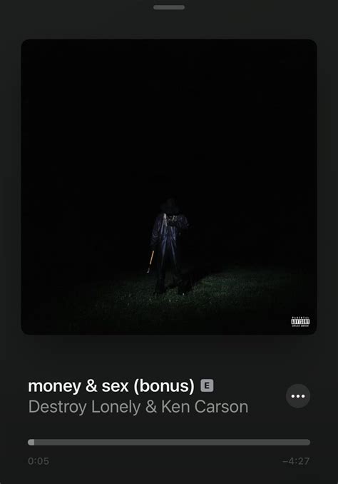 Ken Carson On Twitter Money Sex With Destroy Lonely Out Now On His Debut Album If Looks