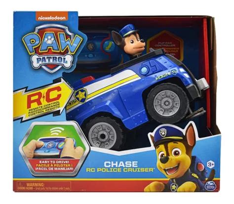 Paw Patrol Radio Control Chase Policia Spin Master Cd Env O Gratis