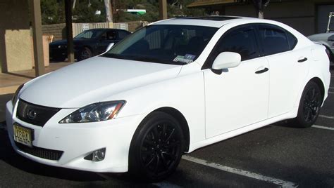 3m Matte White Lexus Is 250