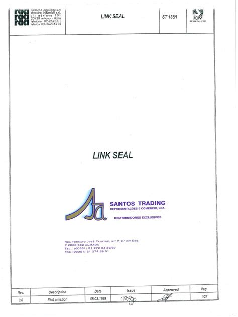 Link Seal Pdf