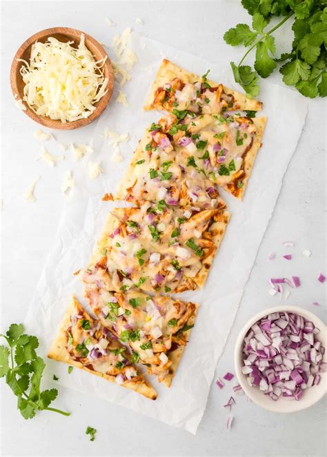 Bbq Chicken Flatbread Living Chirpy