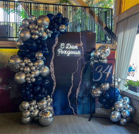 Фотозона мужская | Idee per il compleanno, Palloncini, 18 ° compleanno