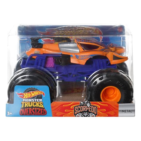 Hot Wheels Monster Trucks Scale Vehicle Mix Case Of