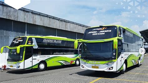 Gambar Detail Tentang Deretan Bus Baru Buat Mudik Lebaran Ada Gunung