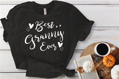 Best Granny Ever Svg Grandma Nana Granny Svg Silhouette Etsy