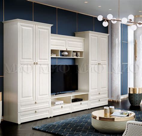 Гостиная Престиж 1 Вариант №4 (Сандал светлый, сандал светлый) купить c ...