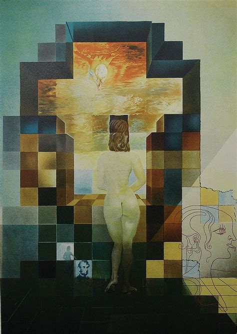 Salvador Dali Lincoln in Dali Vision painting | framed paintings for sale