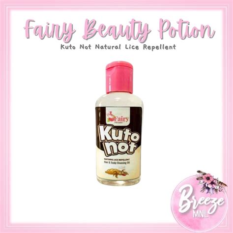 Fairy Beauty Potion Fbp Kuto Not Anti Lice Hair Care 60ml Shopee