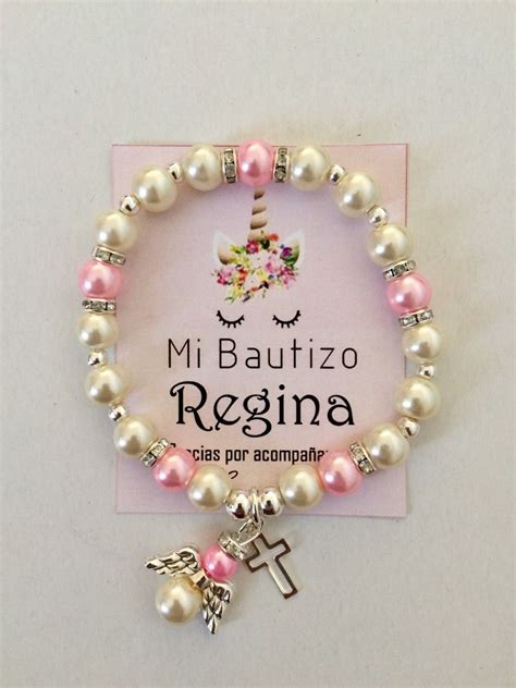 Pulseras Recuerdo Bautizo En Mercado Libre