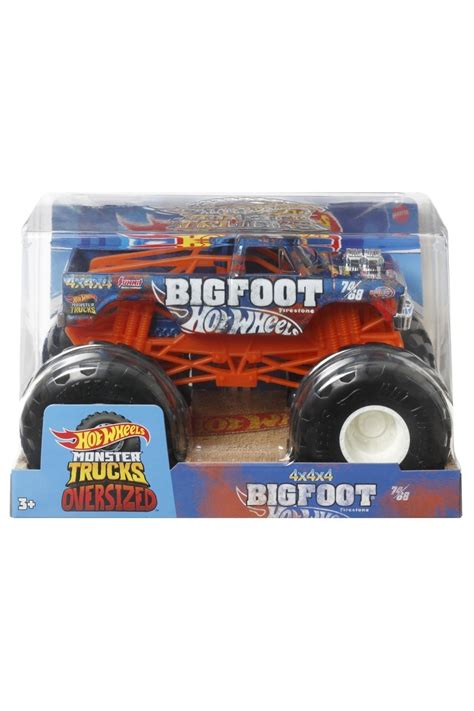 HOT WHEELS Monster Trucks Arabalar Bıg Foot Hkm53 1 24 Hotwheels Monster Truck Araçları Fiyatı