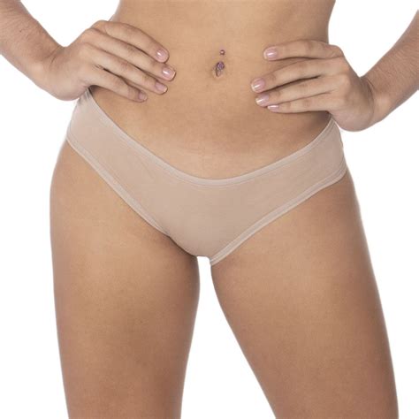 Kit 2 calcinhas modelo tanga em algodão Linha Gloss Econfort na Bra Lingerie